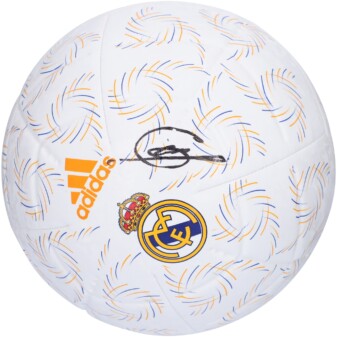 Eduardo Camavinga Real Madrid Autographed Soccer Ball