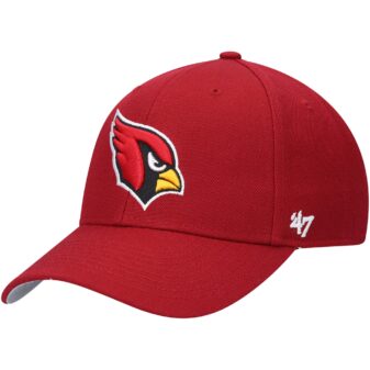 Men's '47 Cardinal Arizona Cardinals Logo MVP Adjustable Hat