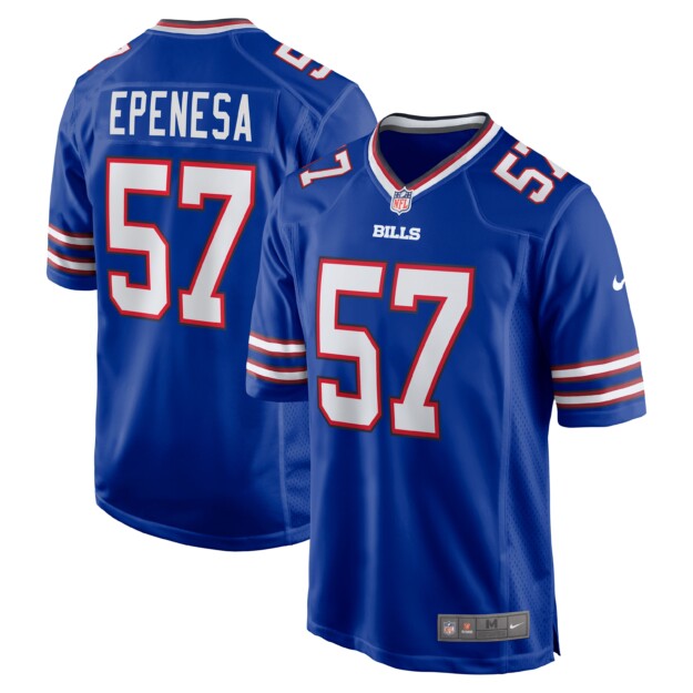 Men's Nike A.J. Epenesa Royal Buffalo Bills Game Player Jersey