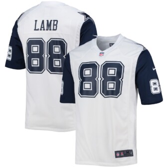 Men's Nike CeeDee Lamb White Dallas Cowboys Alternate Game Jersey