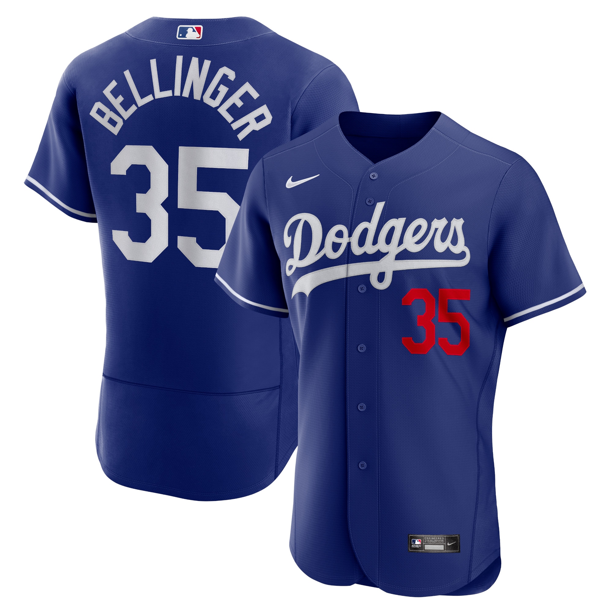 Men's Nike Cody Bellinger Royal Los Angeles Dodgers Alternate Authentic ...