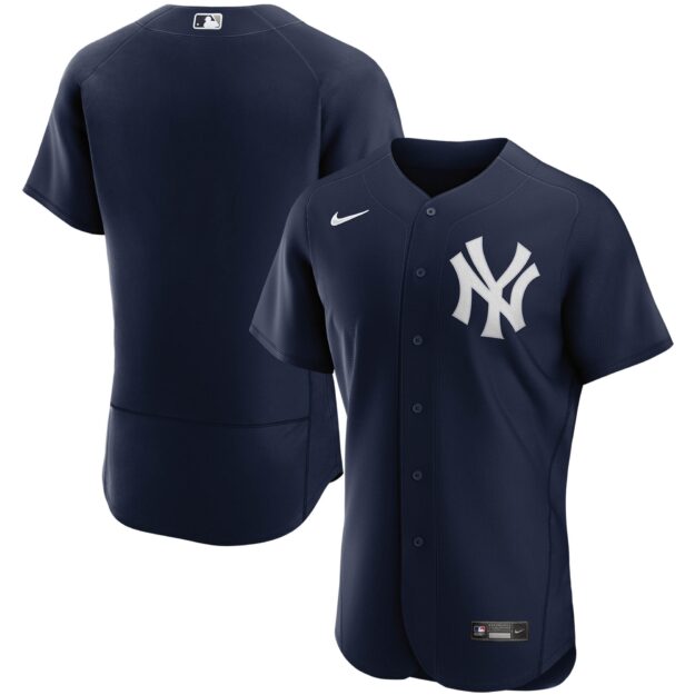 Men's Nike Navy New York Yankees Alternate Authentic Team Jersey