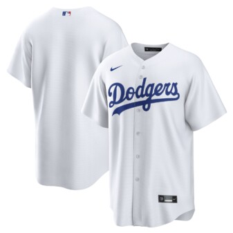 Men's Nike White Los Angeles Dodgers Home Blank Replica Jersey