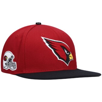 Men's Pro Standard Cardinal/Black Arizona Cardinals 2Tone Snapback Hat