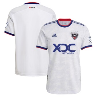 Men's adidas White D.C. United 2022 The Marble Authentic Jersey