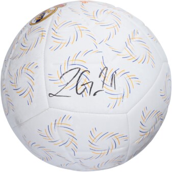 Rodrygo Real Madrid Autographed Soccer Ball