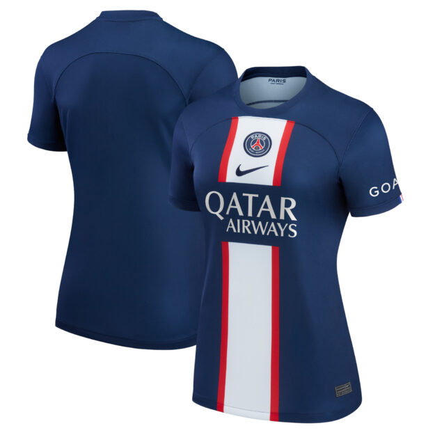 Women's Nike Blue Paris Saint-Germain 2022/23 Home Replica Blank Jersey