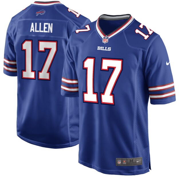 Youth Nike Josh Allen Royal Buffalo Bills Game Player Jersey