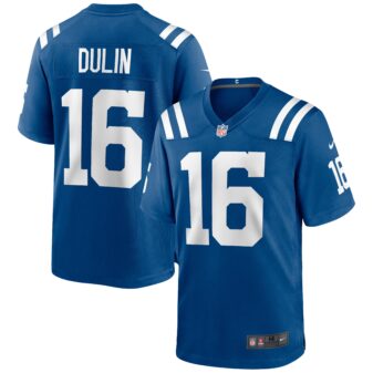 Men's Nike Ashton Dulin Royal Indianapolis Colts Game Jersey