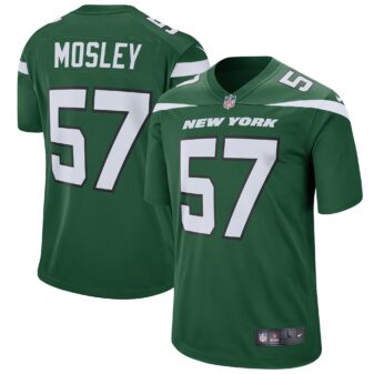 Men's Nike C.J. Mosley Gotham Green New York Jets Game Jersey