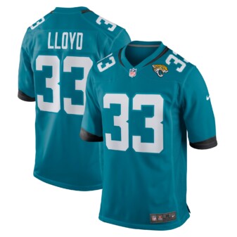 Men's Nike Devin Lloyd Teal Jacksonville Jaguars 2022 NFL Draft First Round Pick Game Jersey