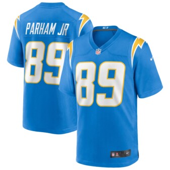 Men's Nike Donald Parham Jr. Powder Blue Los Angeles Chargers Game Jersey