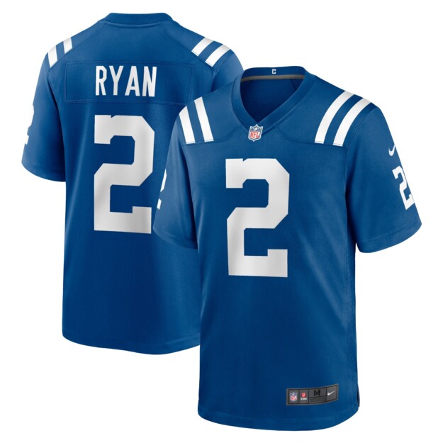 Men's Nike Matt Ryan Royal Indianapolis Colts Game Jersey