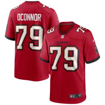 Men's Nike Patrick O'Connor Red Tampa Bay Buccaneers Game Jersey