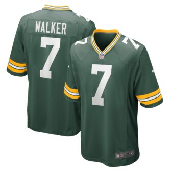 Men's Nike Quay Walker Green Green Bay Packers 2022 NFL Draft First Round Pick Game Jersey