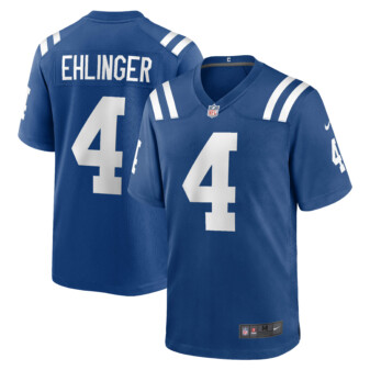 Men's Nike Sam Ehlinger Royal Indianapolis Colts Game Jersey
