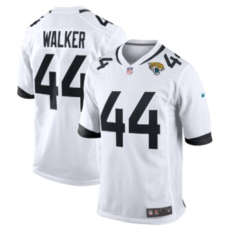 Men's Nike Travon Walker White Jacksonville Jaguars 2022 NFL Draft First Round Pick Game Jersey
