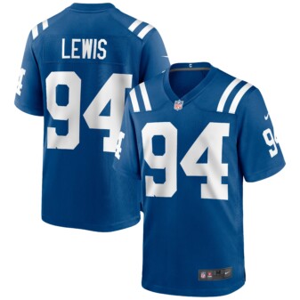Men's Nike Tyquan Lewis Royal Indianapolis Colts Game Jersey