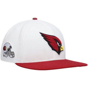 Men's Pro Standard White/Cardinal Arizona Cardinals 2Tone Snapback Hat