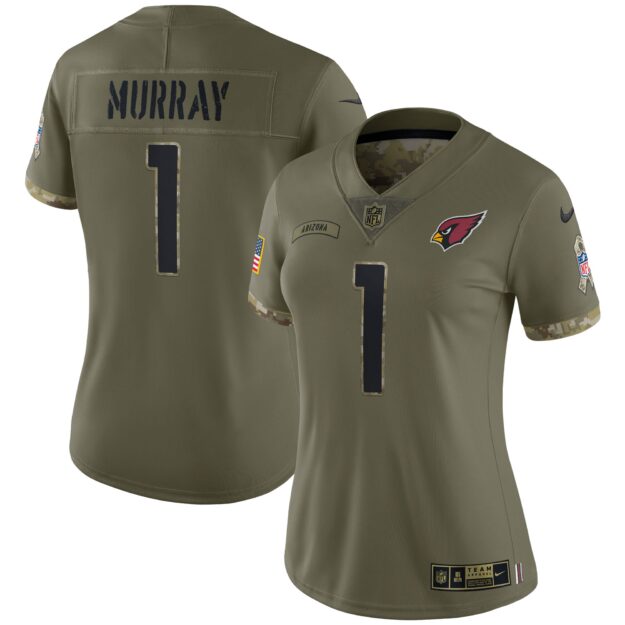 Women's Nike Kyler Murray Olive Kyler Murray 2022 Salute To Service Limited Jersey