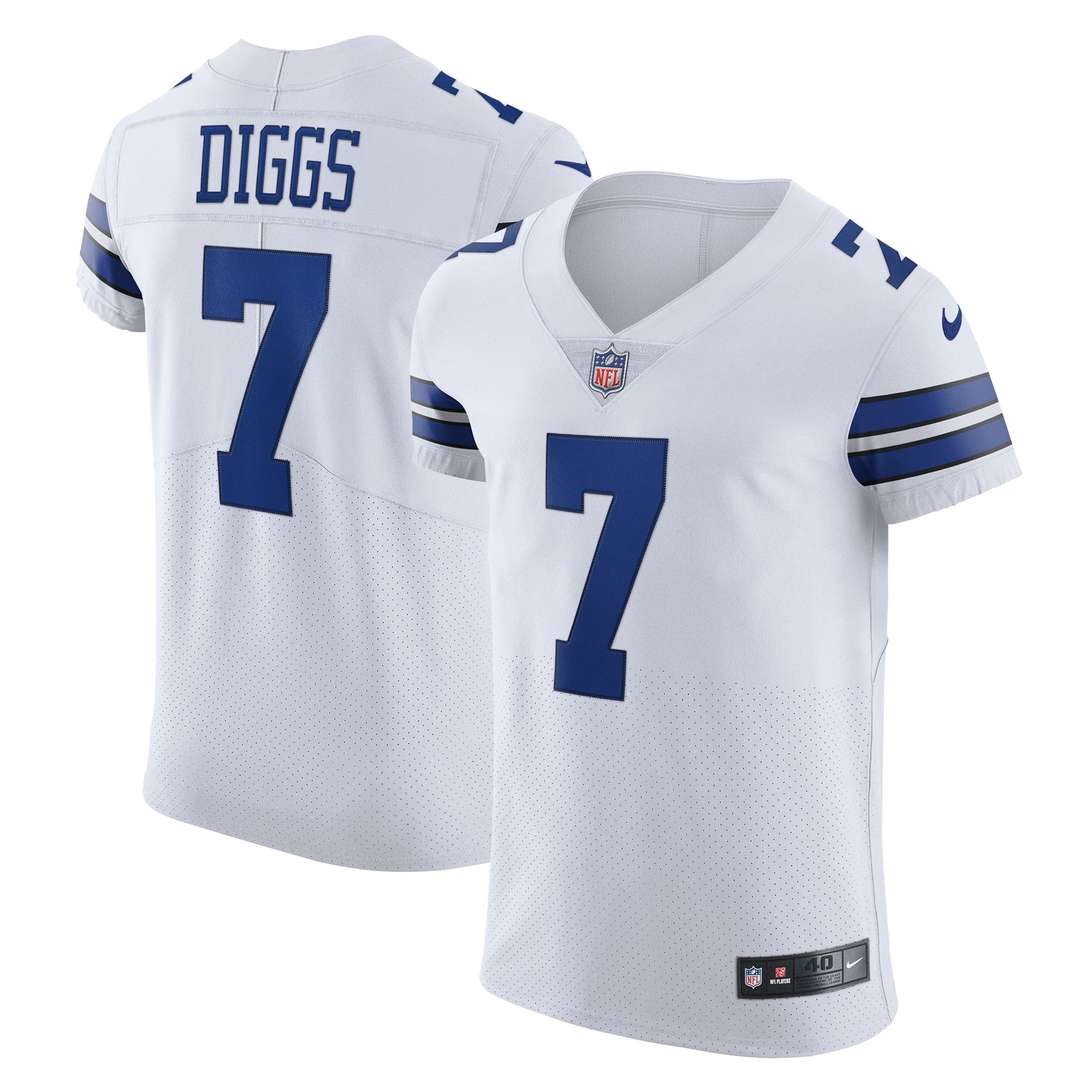 Men's Nike Trevon Diggs White Dallas Cowboys Vapor Elite Jersey - Touch ...