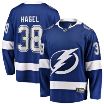 Men's Fanatics Branded Brandon Hagel Blue Tampa Bay Lightning Home Breakaway Player Jersey