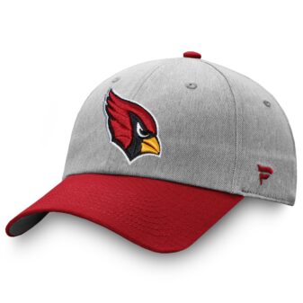 Men's Fanatics Branded Heathered Gray/Cardinal Arizona Cardinals Two-Tone Snapback Hat