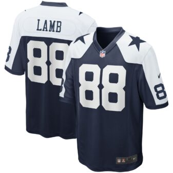 Men's Nike CeeDee Lamb Navy Dallas Cowboys Alternate Game Team Jersey