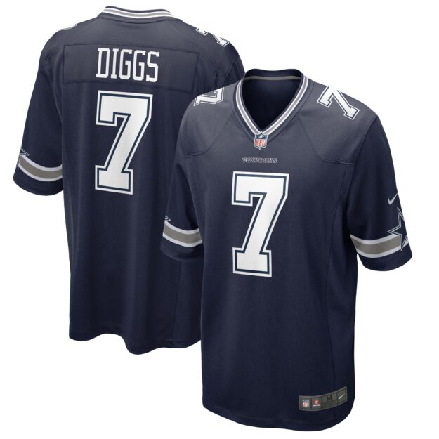 Men's Nike Trevon Diggs Navy Dallas Cowboys Game Jersey