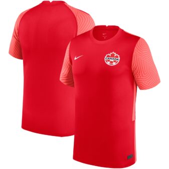 Men's Nike Red Canada Soccer Home Replica Jersey