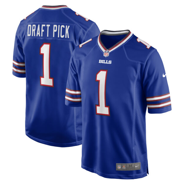 Men's Nike Dalton Kincaid Royal Buffalo Bills 2023 NFL Draft First Round Pick Game Jersey