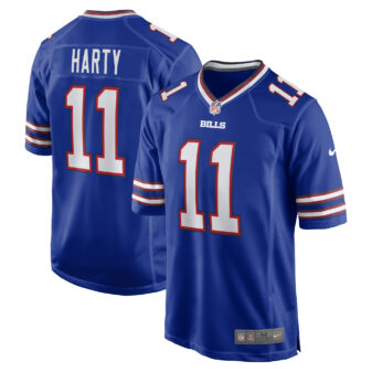 Men's Nike Deonte Harty Royal Buffalo Bills Game Jersey