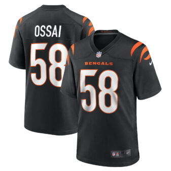 Men's Nike Joseph Ossai Black Cincinnati Bengals Game Jersey