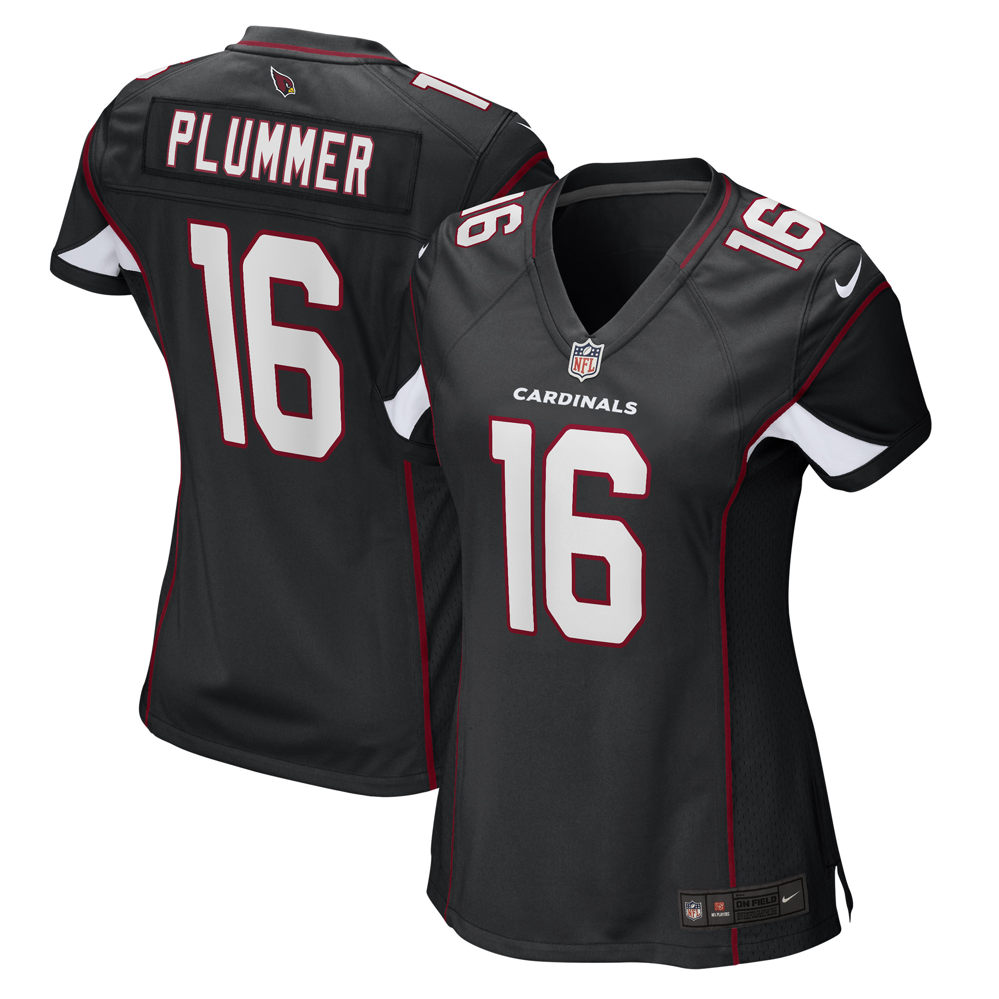 Women's Nike Jake Plummer Black Arizona Cardinals Retired Game Jersey 