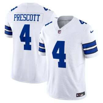 Men's Nike Dak Prescott White Dallas Cowboys Vapor F.U.S.E. Limited Jersey