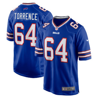 Men's Nike O'Cyrus Torrence Royal Buffalo Bills Home Game Jersey