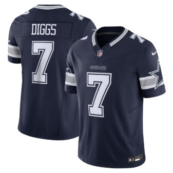 Men's Nike Trevon Diggs Navy Dallas Cowboys Vapor F.U.S.E. Limited Jersey