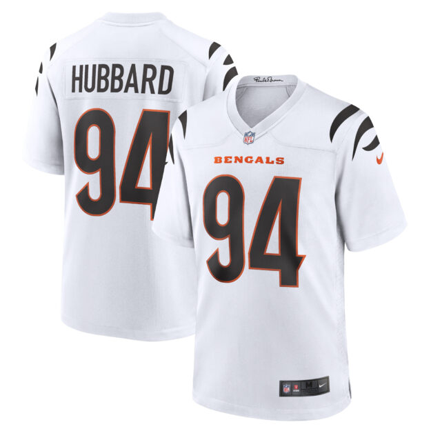 Men's Nike Sam Hubbard White Cincinnati Bengals Game Jersey