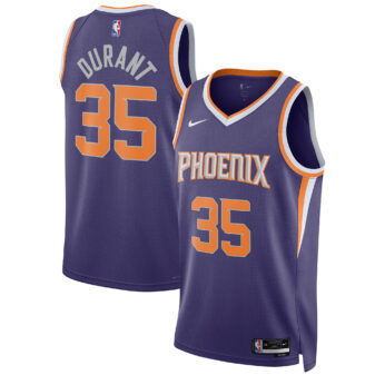 Unisex Nike Kevin Durant Purple Phoenix Suns Swingman Jersey - Icon Edition