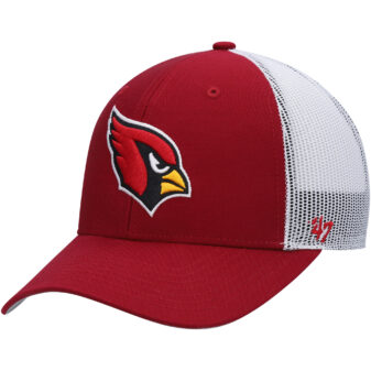 Youth '47 Cardinal/White Arizona Cardinals Adjustable Trucker Hat