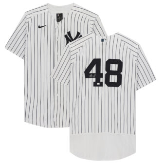Anthony Rizzo New York Yankees Autographed White Nike Authentic Jersey