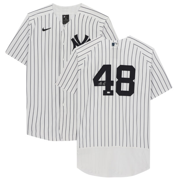 Anthony Rizzo New York Yankees Autographed White Nike Authentic Jersey