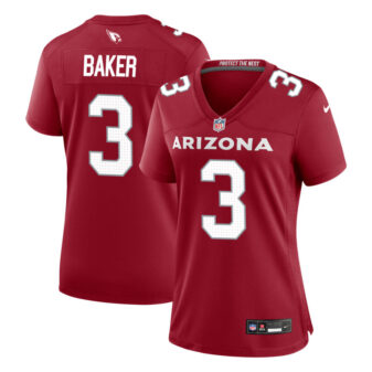 Budda Baker Women's Nike Cardinal Arizona Cardinals Custom Game Jersey