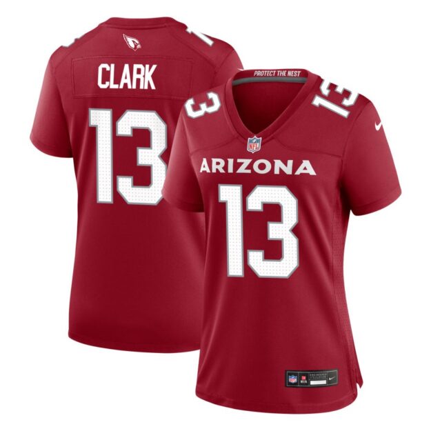 Kei'Trel Clark Women's Nike Cardinal Arizona Cardinals Custom Game Jersey