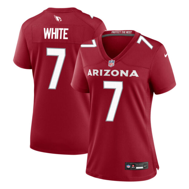 Kyzir White Women's Nike Cardinal Arizona Cardinals Custom Game Jersey