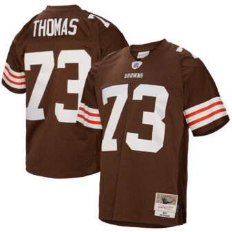 Men's Mitchell & Ness Joe Thomas Brown Cleveland Browns 2007 Legacy Retired Player Jersey