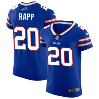 Taylor Rapp Men's Nike Royal Buffalo Bills Vapor Elite Custom Jersey