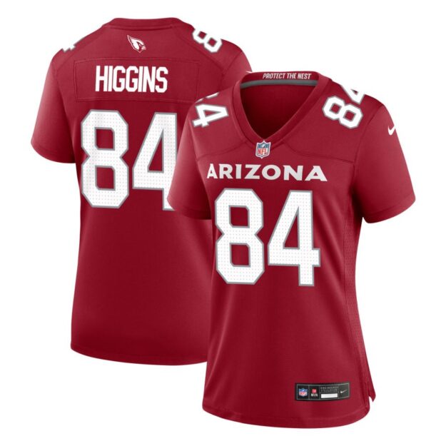 Elijah Higgins Women's Nike Cardinal Arizona Cardinals Custom Game Jersey