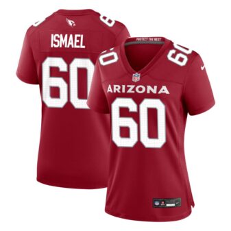 Keith Ismael Women's Nike Cardinal Arizona Cardinals Custom Game Jersey