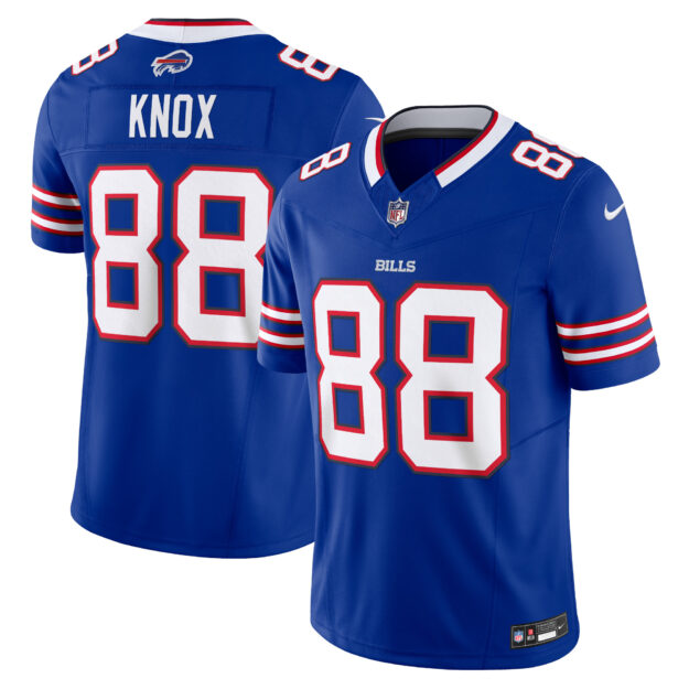 Men's Nike Dawson Knox Royal Buffalo Bills Vapor F.U.S.E. Limited Jersey